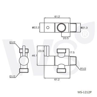 สต๊อปวาล์ว 2 ทาง WS-1212P