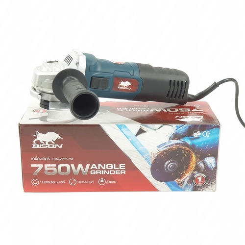 BISON เครื่องเจียร์ 4 นิ้ว 750W รุ่น S1M-ZP82-750