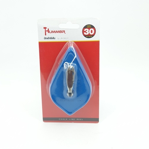 HUMMER ปักเต้าตีเส้น 30 เมตร สีน้ำเงิน รุ่น JR-CKL01