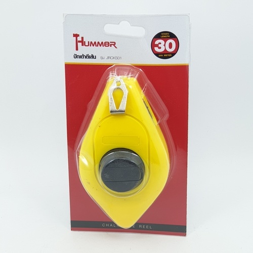 HUMMER ปักเต้าตีเส้น 30 เมตร สีเหลือง รุ่น JR-CKS01