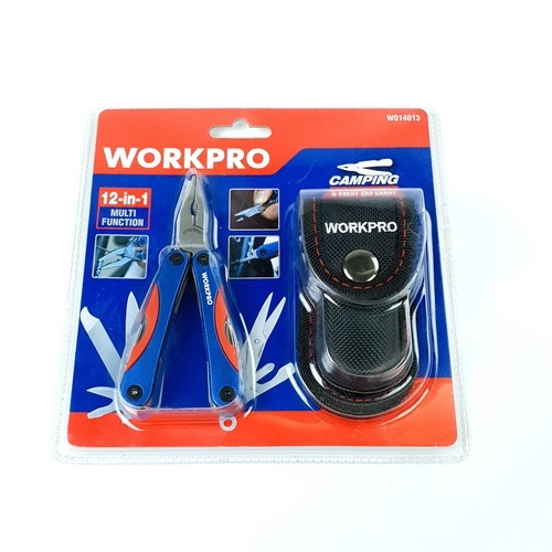 WORKPRO คีมอเนกประสงค์ 12-IN-1 รุ่น W014013