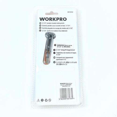 WORKPRO มีดพก ขนาด 5-1/2” รุ่น W014032