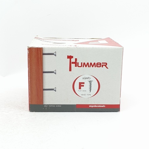 HUMMER สกรูเกลียวปล่อยหัว F-HM6114 ขนาด 6x1-1/4 (1000ตัว/กล่อง)