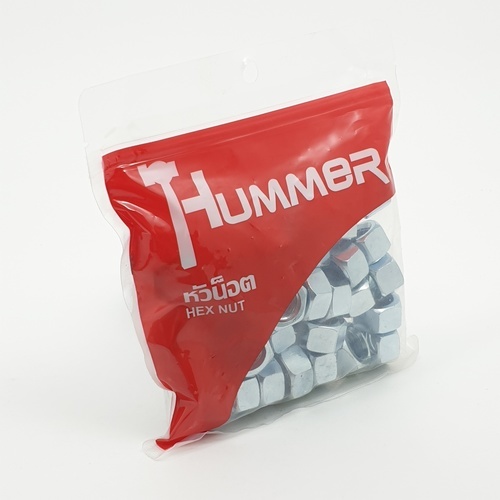 หัวน็อต HM รุ่น HN-58 ขนาด 5/8 (เกลียวหุน) HUMMER (1KG/ถุง)