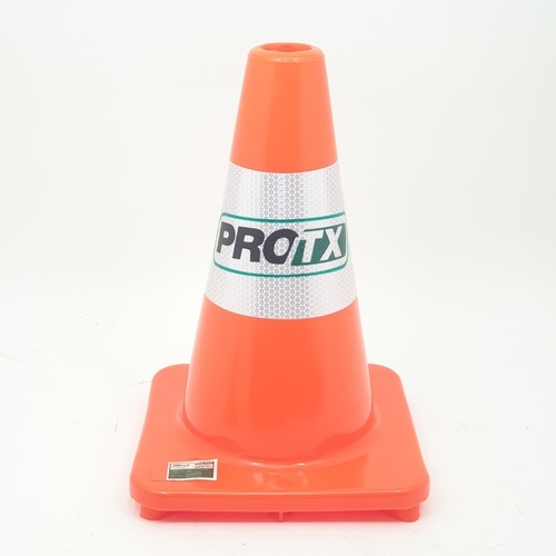 PRO-TX กรวยจราจร PVC รุ่น DTA30 สีส้ม ขนาด 30 ซม.