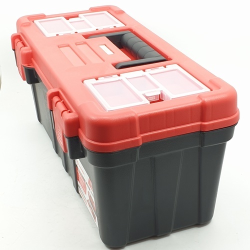 HUMMER กล่องเครื่องมือพลาสติก 17  รุ่น GLB320132 สีแดง-ดำ