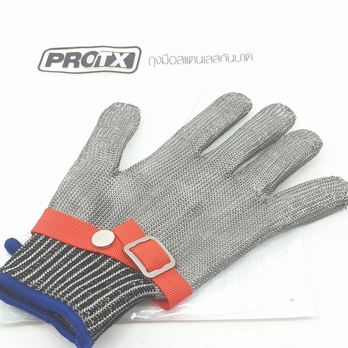 Protx ถุงมือสแตนเลสกันบาด รุ่น SY007 ไซส์ (M)