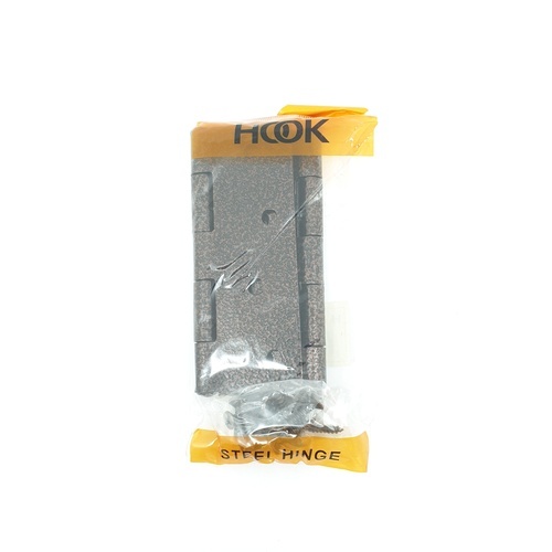 HOOK บานพับเหล็กลายคราม 4x3x2mm SH-4-AC (แพ็ค 2)