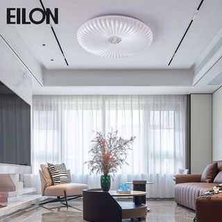 EILON โคมไฟเพดานอะครีลิคทรงกลม 72W ปรับได้ 3แสง รุ่นXDD2031/500 สีขาว