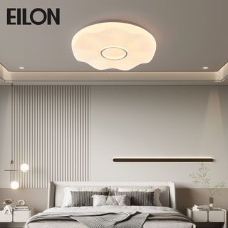 EILON โคมไฟเพดานอะครีลิคทรงแปดเหลี่ยม 48W ปรับได้3แสง รุ่น XDD2033/400 สีทอง