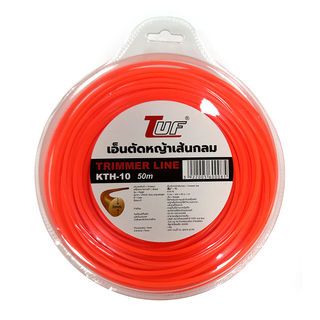 TUF เอ็นตัดหญ้าเส้นกลม รุ่นKTH-10 ขนาด 3 มม ยาว 50 เมตร