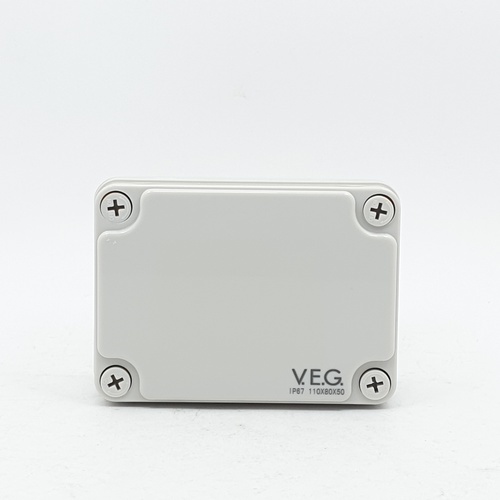 V.E.G. กล่องกันน้ำพลาสติก รุ่น THE-02 110×80×50mm สีเทา