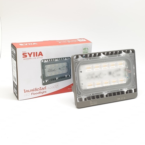 SYLLA โคมไฟสปอตไลท์ LED 30W รุ่น HQ-LTF30WTGD30 แสงวอร์มไวท์