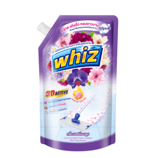 WHIZ วิซ น้ำยาถูพื้น แบบเติม ขนาด 650 มล.สีม่วง