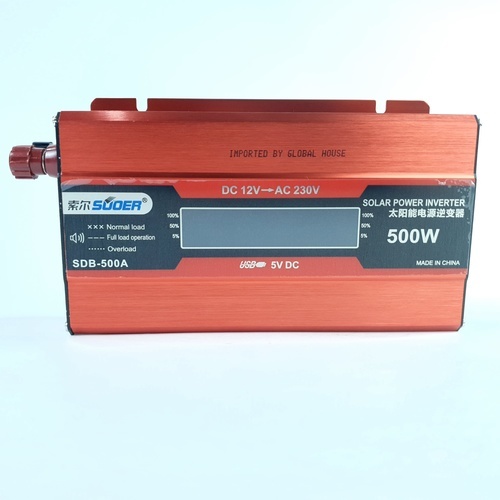 SUOER  เครื่องแปลงไฟ Modified wave  Inverter 12V รุ่น SDB-500A