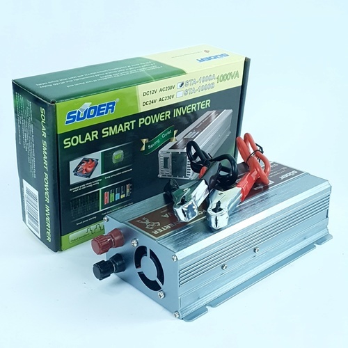 SUOER  เครื่องแปลงไฟ Modified wave  Inverter 12V รุ่น STA-1000A