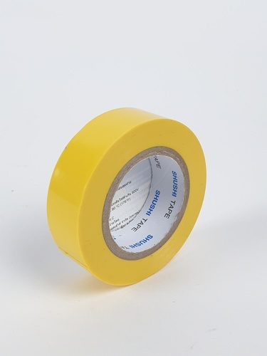 SHUSHI เทปพันสายไฟทั่วไป ¾” 0.17mm ยาว 10m รุ่น 2170Z-104 yellow