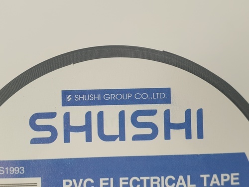 SHUSHI เทปพันสายไฟทั่วไป ¾” 0.18mm ยาว 10m รุ่น SS1993-108 gray