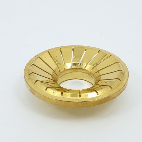 CLOSE ฝาเฟืองทองเหลืองสำหรับเตาแก๊ส (Ø70mm) G051-BR สีทอง