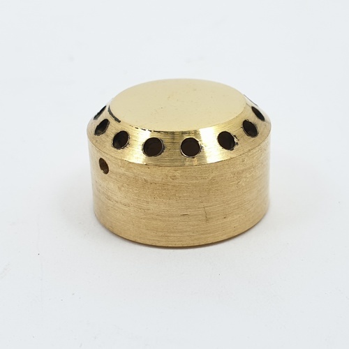 CLOSE ฝาเฟืองทองเหลืองสำหรับเตาแก๊ส (Ø90 มม.)  G052-BR  สีทอง