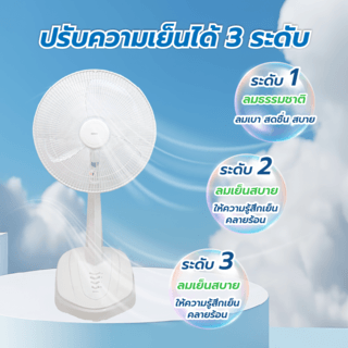 INOVA พัดลมสไลด์ 16 นิ้ว รุ่นHG-C1601 สีขาว