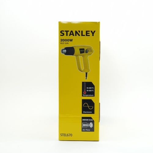 STANLEY ปืนเป่าลมร้อน 2000W รุ่น STEL670-B1