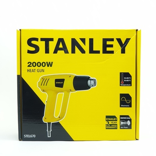 STANLEY ปืนเป่าลมร้อน 2000W รุ่น STEL670-B1