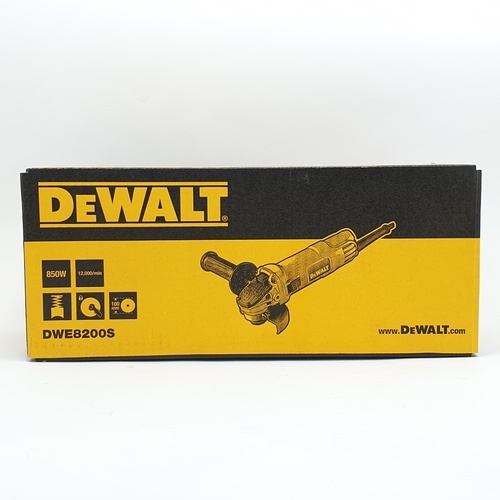 DEWALT เครื่องเจียร 4 นิ้ว 850W  รุ่น DWE8200S-B