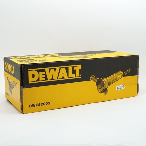 DEWALT เครื่องเจียร 4 นิ้ว 850W  รุ่น DWE8200S-B