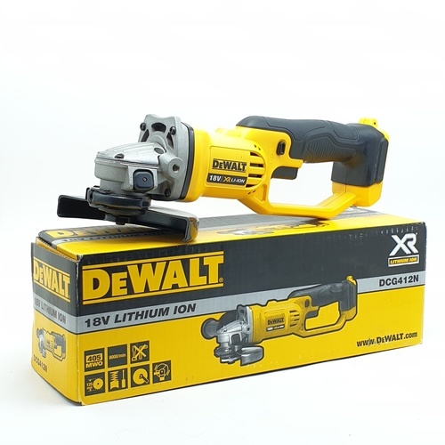 DEWALT เครื่องเจียรไร้สาย 4 นิ้ว 18V รุ่น DCG412N-KR (เฉพาะตัวเครื่อง)