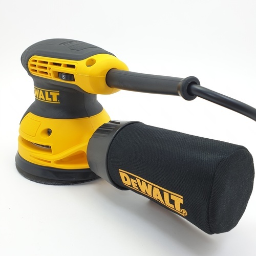 DEWALT เครื่องขัดกระดาษทรายกลม 280W รุ่น DWE6423-B1