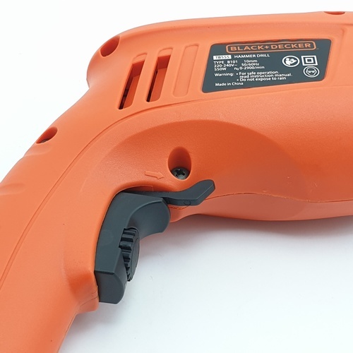 BLACK+DECKER สว่านกระแทกไฟฟ้า 10มม. 550W รุ่น TB555-B1