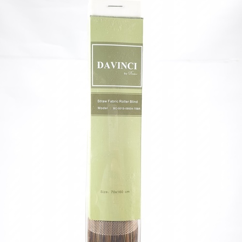 DAVINCI ม่านม้วน BC-001S-09504-70BR ขนาด 70x160ซม. สีน้ำตาล