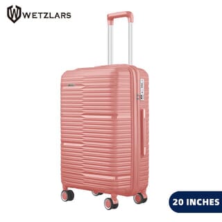 WETZLARS KERVYN-01 กระเป๋าเดินทาง 20 นิ้ว ขนาด 50x33x21 ซม. สีชมพู