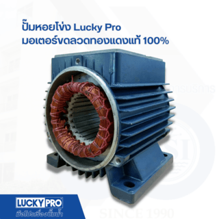 LUCKY PRO ปั้มหอยโข่ง 2 ใบพัด 2Hp รุ่น LP-2MCP160/160