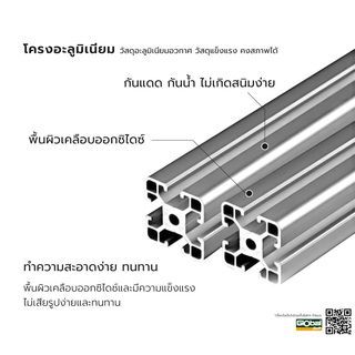 Verno ชุดเคาน์เตอร์อ่างล้างหน้าอลูมิเนียม พร้อมตู้กระจก 60x47x43 cm. รุ่น เดมี่ 2605-60 สีเบจ (½)