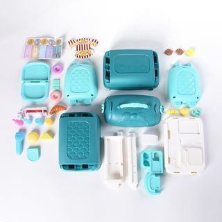 TOYS ของเล่นชุดกระเป๋าเคาน์เตอร์ทำอาหาร สีฟ้า#8782P (23.5x14.5x20.5ซม.)