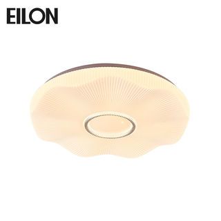 EILON โคมไฟเพดานอะครีลิคทรงแปดเหลี่ยม 48W ปรับได้3แสง รุ่น XDD2033/400 สีทอง