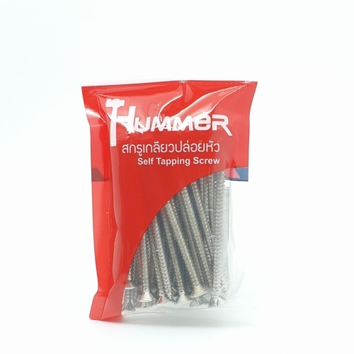 HUMMER สกรูเกลียวปล่อยหัว F-HM1030 ขนาด 10x3 (25ตัว/แพ็ค)