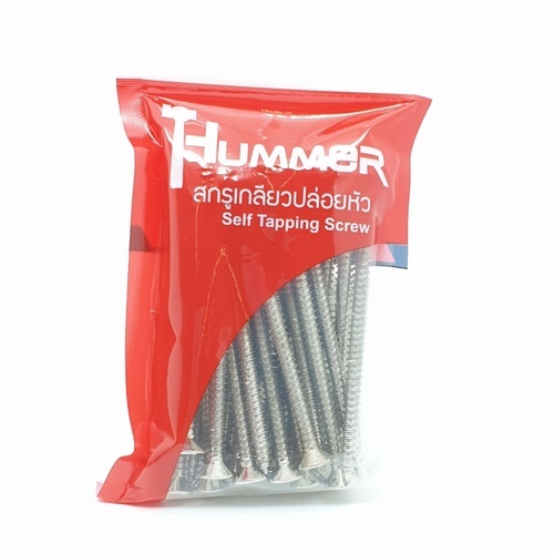 HUMMER สกรูเกลียวปล่อยหัว F-HM1030 ขนาด 10x3 (25ตัว/แพ็ค)