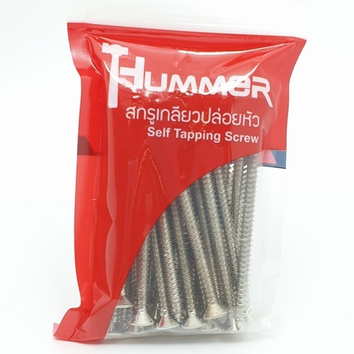 HUMMER สกรูเกลียวปล่อยหัว F-HM1030 ขนาด 10x3 (25ตัว/แพ็ค)