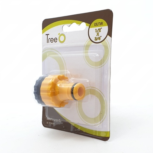 ข้อต่อก๊อกเกลียวในTree O 1/2นิ้วx3/4นิ้วDY8024