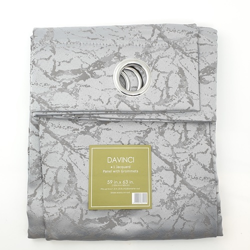 Davinci ผ้าม่านหน้าต่าง  150x160ซม. Hejo  สีเทา