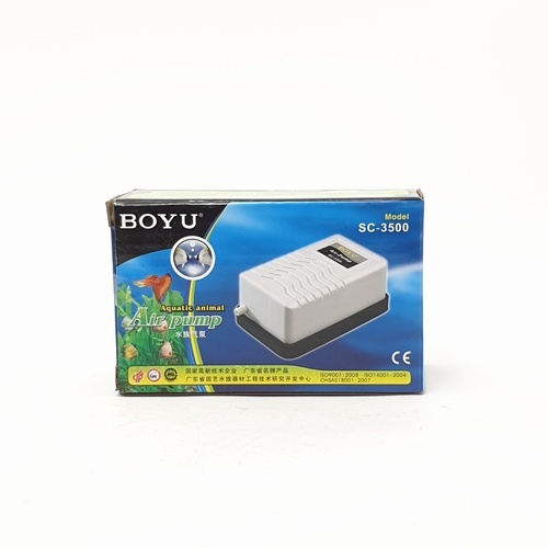 ปั๊มลมตู้ปลา 1 ทาง  Boyu รุ่น SC-3500