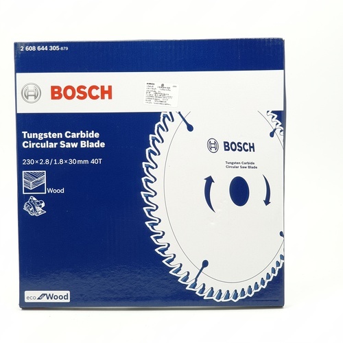 BOSCH ใบเลื่อยวงเดือน Eco ตัดไม้ 9 1/4 40T