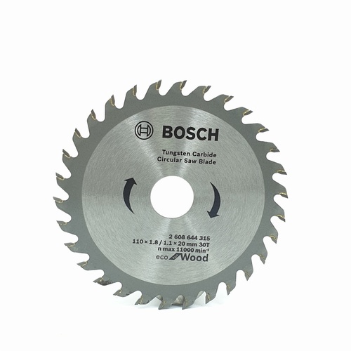BOSCH ใบเลื่อยวงเดือน  CSB Eco for wood Bosch โครเมี่ยม