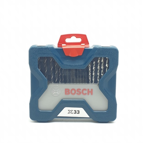 BOSCH ชุดดอกไขควงและดอกเจาะ  X-Line 33 ชิ้น สีน้ำเงิน