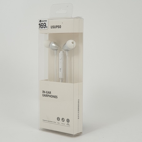 USUPSO หูฟัง In Ear สีเงิน (#BK5)