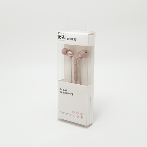 USUPSO หูฟัง In Ear สีโรสโกลด์ (#BK5)