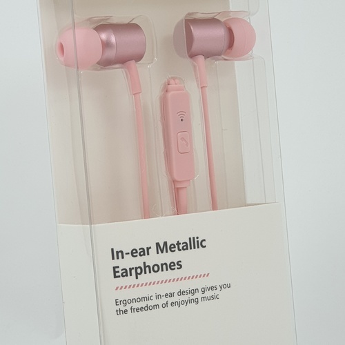 USUPSO หูฟัง In-ear 8424 สีชมพู (#I9)